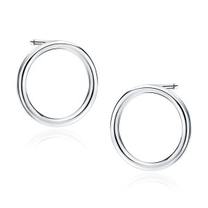 Cercei argint cerc 18 mm DiAmanti Z1858ER-DIA (Argint 925‰ 3,3 g.)